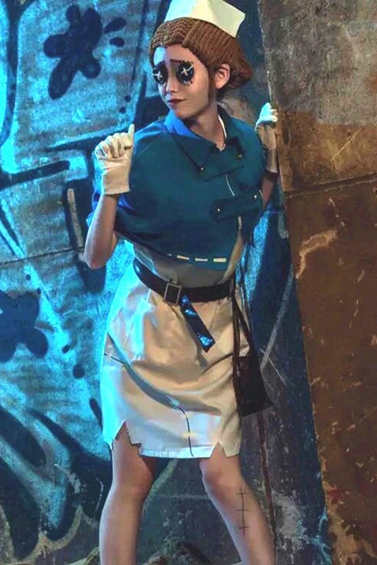 Adult Identity V Costume Emily Dyer Cosplay High Quality Anime Cosplay Women Game Costume Halloween carnival party Wig and shoes