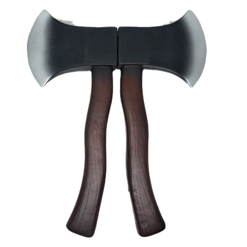 PU Axe Cosplay Halloween Realistic Weapon Foaming Size Toy Axe Children Simulization Performance Props