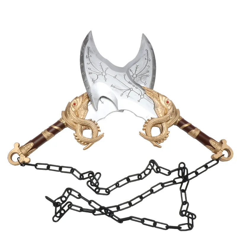 God of War Swords Kratos Blades of Chaos High Density Foam Sword Katana 45cm 1:1 Scale  Cosplay Weapon Props