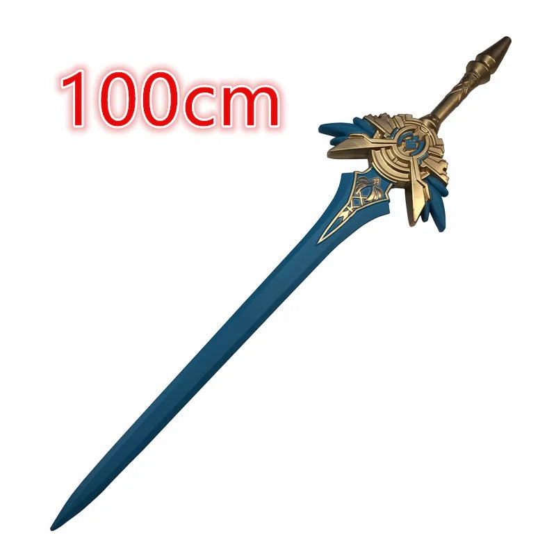 Raiden Shogun Katana Genshin Impact Beelzebul Musou Sword Weapon Cosplay Stage Props Safety PU Carnival Gift Toy 105cm