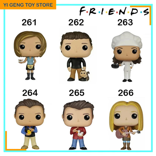 Friends Pop Vinyl Figure Rachel Green #261 Ross Geller #262 Monica #263 Chandler Bing #264 Joey #265 Phoebe Buffay #266 Toys