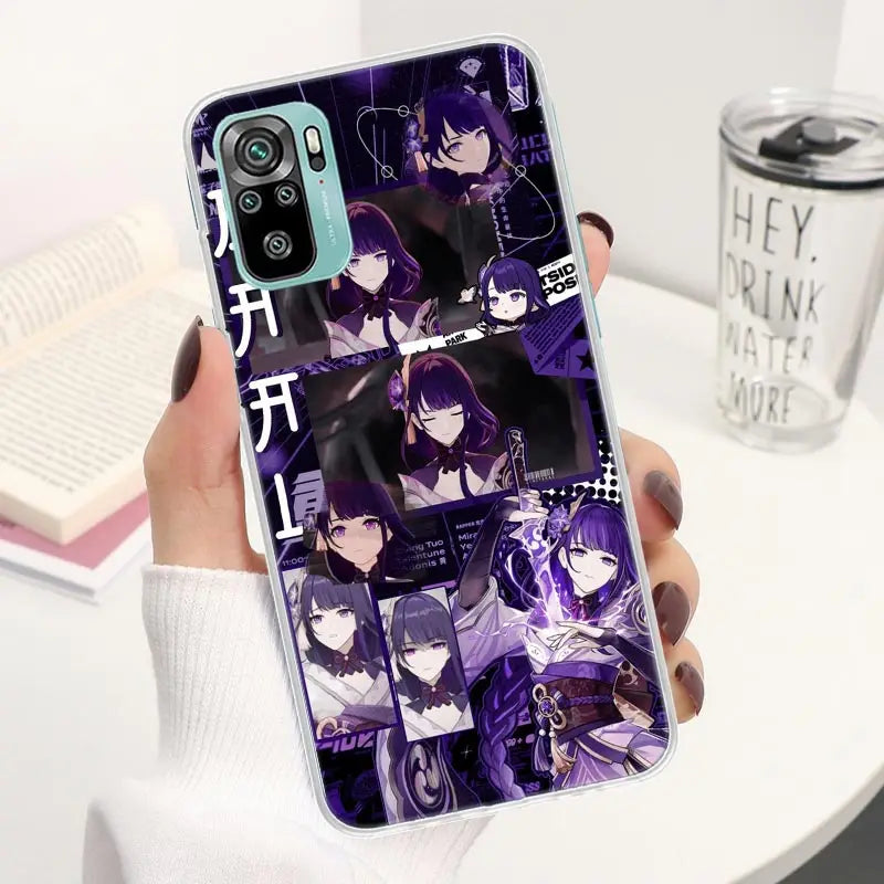 Genshin Impact Game Anime Phone Case For Xiaomi Redmi 9 9A 9C 9T 10 10A 10C 12 12C 8 8A 7 7A 6 6A S2 K20 K40 Pro Soft Silicone