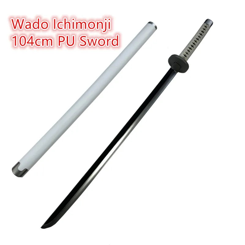 Sword Zoro Sword Kozuki Oden Yamato Purple Sword Weapon Cosplay Katana Knife Safety PU Samurai Sword Prop Toys 104cm