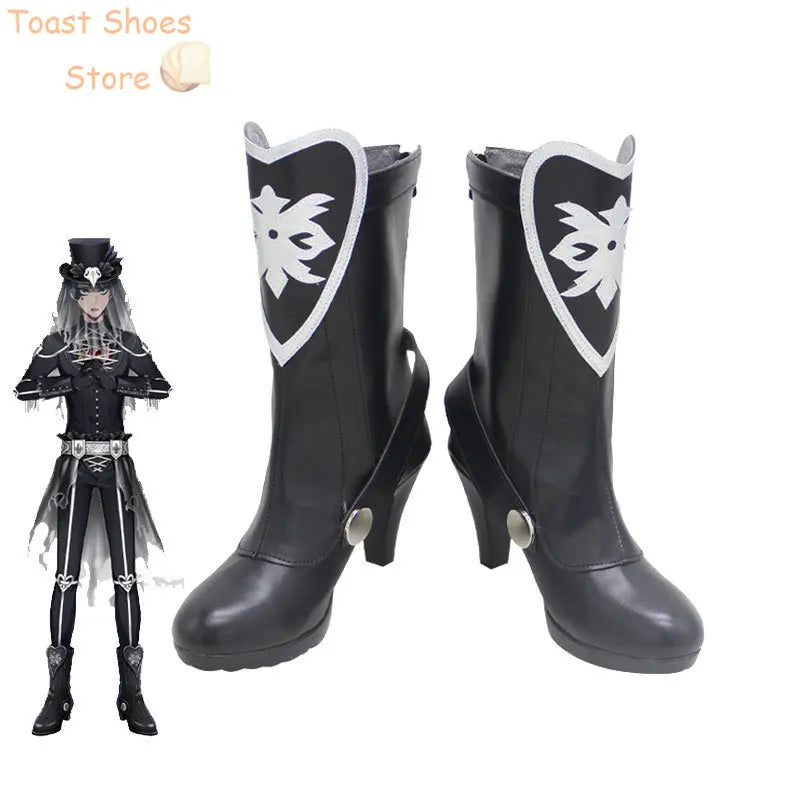 Deuce Cosplay Shoes Game Twisted Wonderland Holloween Party Shoes Carnival Boots Cosplay Props Costume Prop