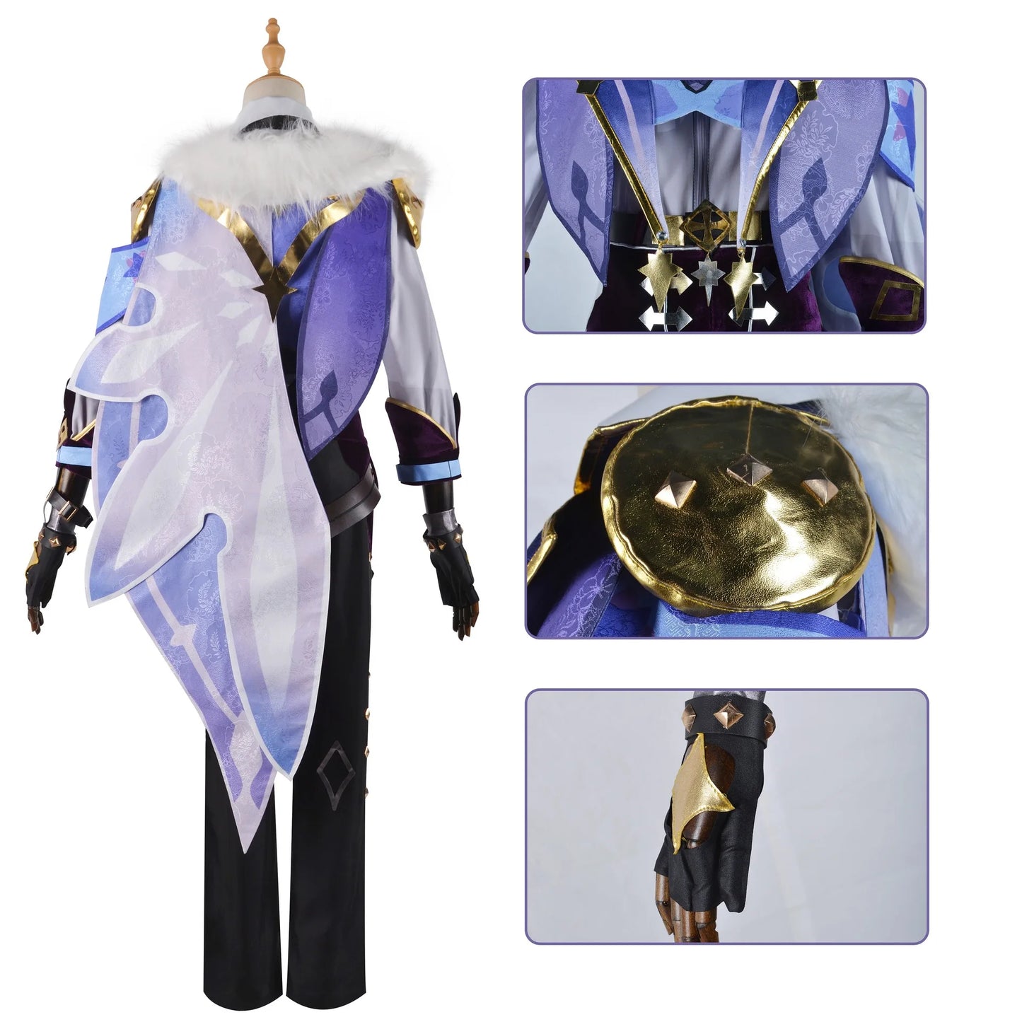 Kaeya Cosplay Game Genshin Impact Cosplay Costume Genshin Impact Costume Carnival Role Party Cospaly Halloween Christmas