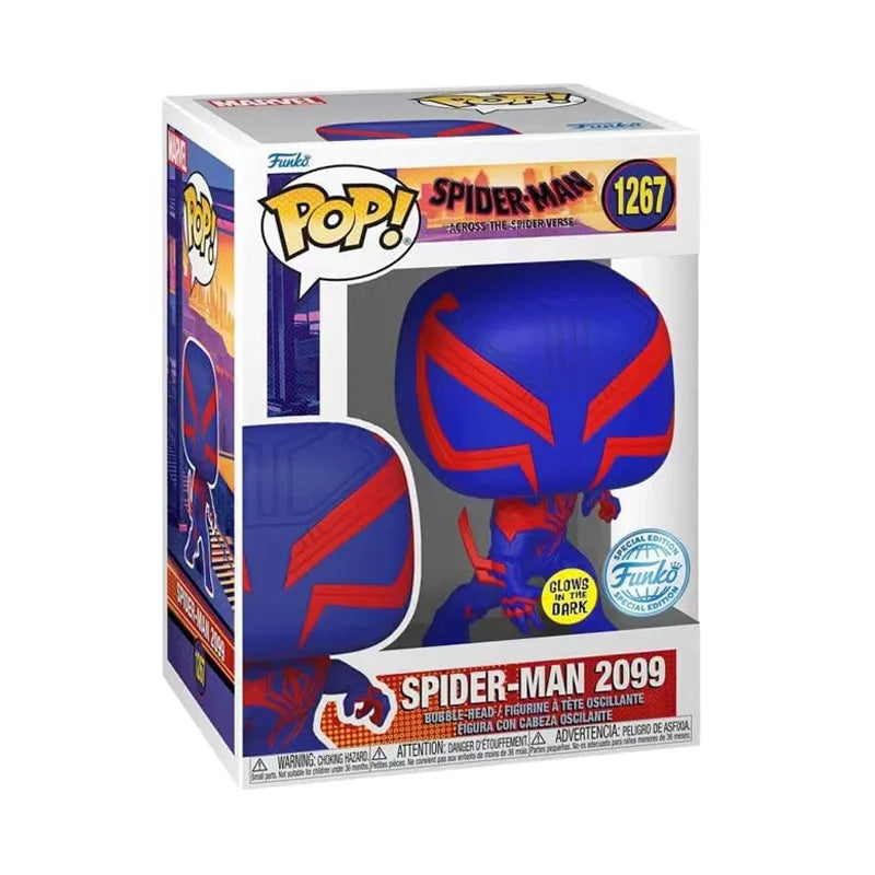New Funko POP Spider-Man Spider-Punk Figure  Action Across The Spider-Verse Figure Anime Toy Decoration Collection Birthday Gift