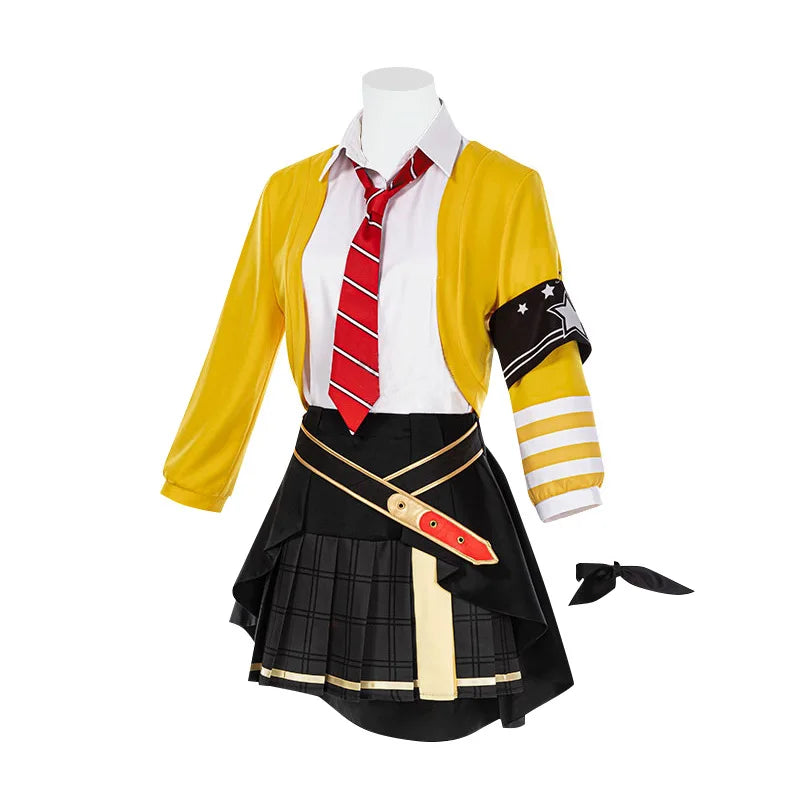 Project Sekai Colorful Stage Feat Tenma Saki Cute Girls Outfits Anime Cosplay Costumes Halloween Carnival Role-Playing Uniform