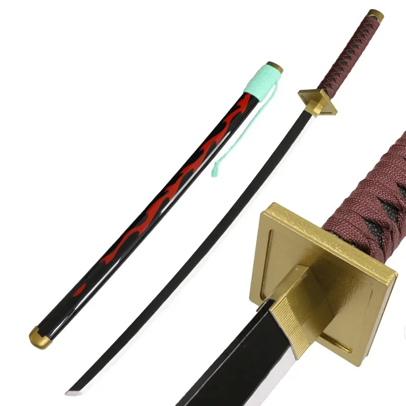 Newest Cosplay Red Hair Shanks Katana Bamboo Assembled Sword Role Playing Gol·D·Roger  Anime 104cm Weapon Model
