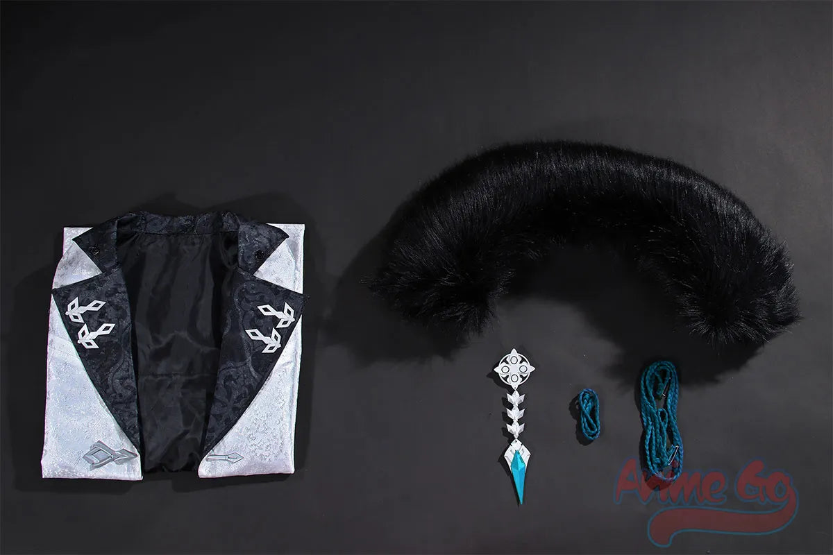 In Stock Game Genshin Impact Fatui Doctor Dottore Colombina Arlecchino Pantalone Tartaglia Cloak Cosplay Costume C02962-AAA