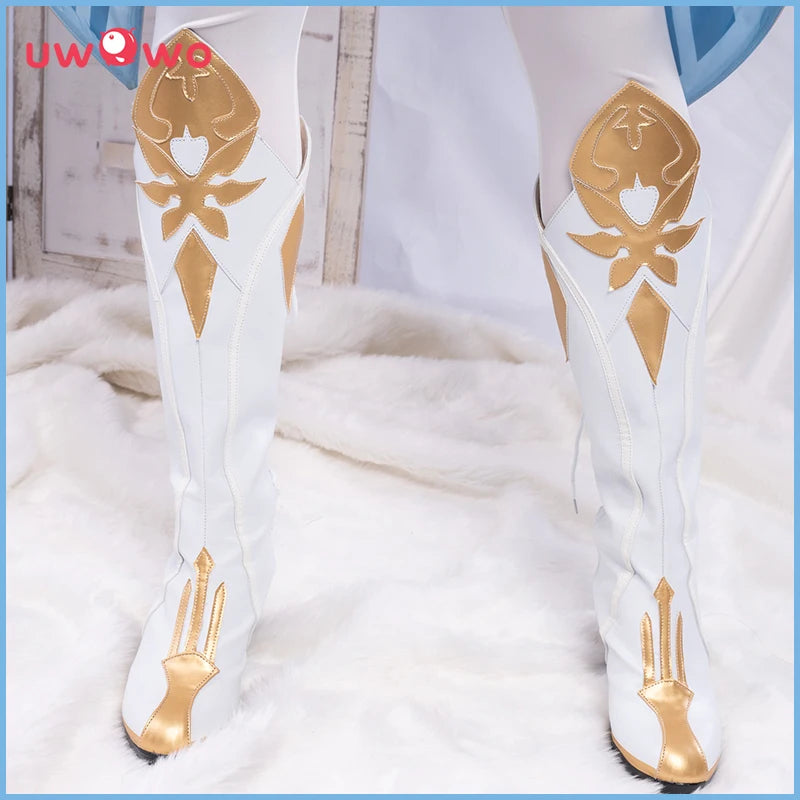 In Stock UWOWO Jean Cosplay Genshin Impact Cosplay Mondstadt Halloween Carnival Costume Women Outfit Christmas Role Play Outfit