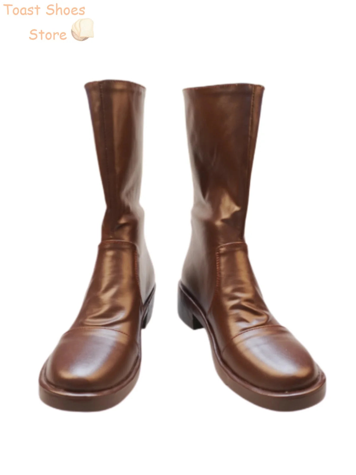 Game Identity V Postman Victor Grantz Cosplay Shoes PU Leather Shoes Halloween Carnival Boots Costume Prop