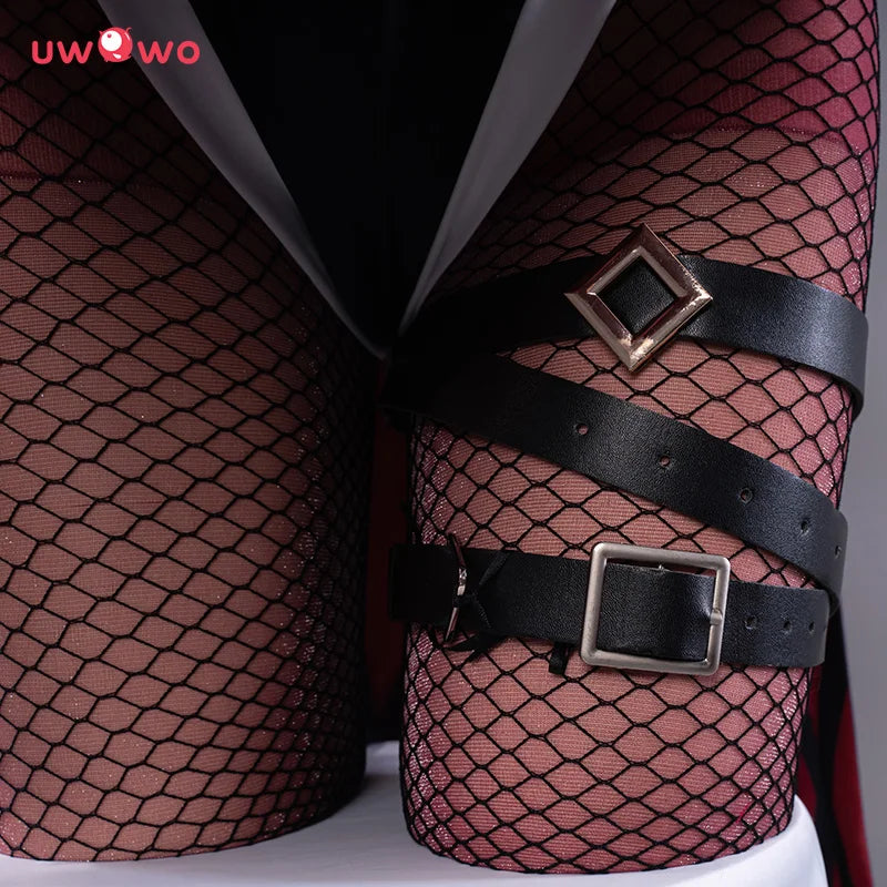 In Stock UWOWO Genshin Impact Rosaria Cosplay Game Suit Costume Dress Uniform Anime Special For Halloween Costumes Women Outfit