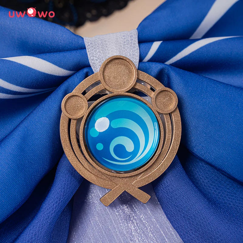 In Stock UWOWO Sangonomiya Kokomi Cosplay Game Genshin Impact Cosplay Kokomi For Halloween Costume Pearl of Wisdom Outfit