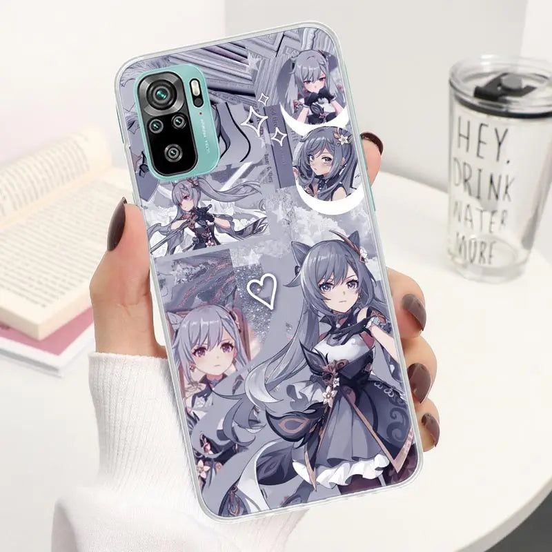 Genshin Impact Game Anime Phone Case For Xiaomi Redmi 9 9A 9C 9T 10 10A 10C 12 12C 8 8A 7 7A 6 6A S2 K20 K40 Pro Soft Silicone
