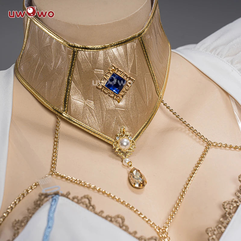 In Stock UWOWO Layla Cosplay Maid Costume Genshin Impact Fanart Cosplay Exclusive Maid Dress Halloween Costume Outfit