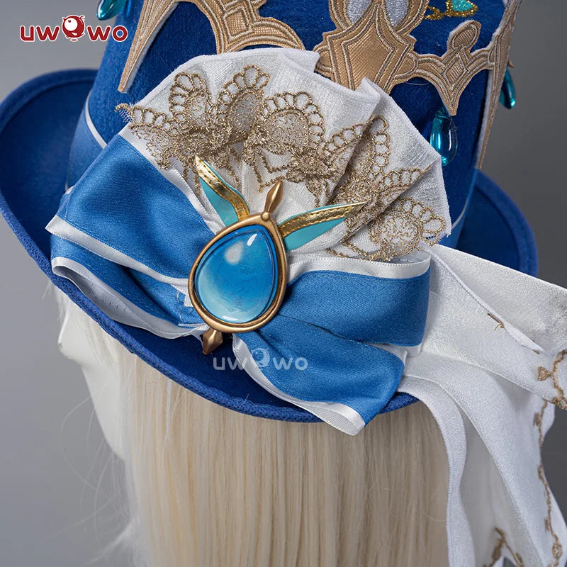 PRE-SALE UWOWO Furina Cosplay Costume GAME Genshin Impact Furina Focalors Hydro Archon Fontaine Rococo Furina Cospaly Outfit