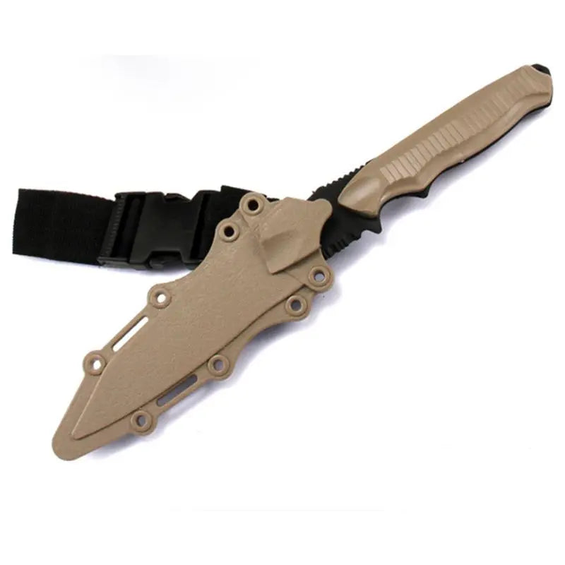 Safe 1: 1 Rubber Knife Military Training Enthusiasts CS Cosplay Toy Sword First Blood Props Dagger Model M89C