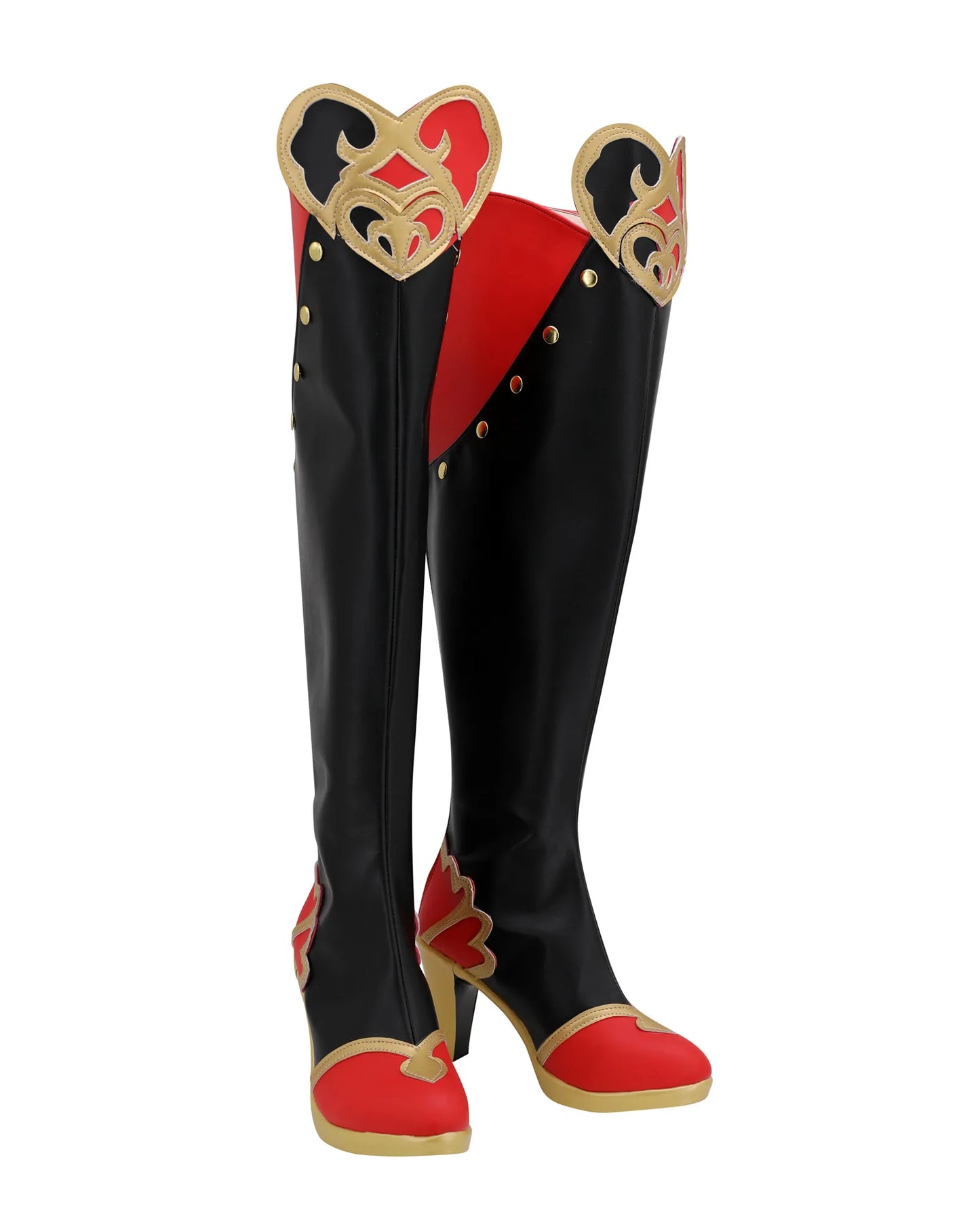 Twisted Cosplay Wonderland Riddle Rosehearts Boots Cosplay Costume Props Shoes Boots Halloween Carnival Boots Men Women