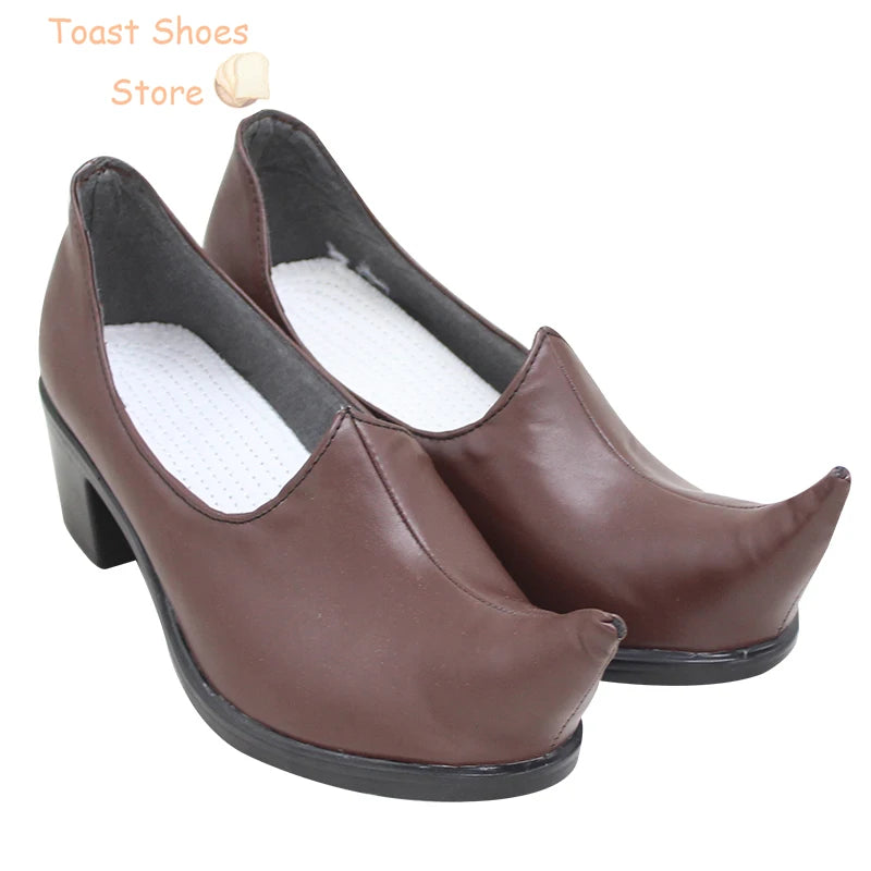 Kalim Cosplay Shoes Game Twisted Wonderland PU Leather Shoes Costume Prop Halloween Carnival Cosplay Props