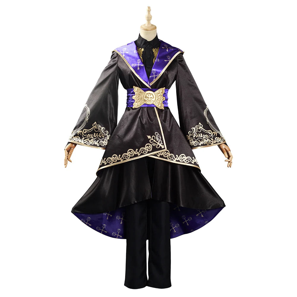 Cosplay Game Twisted Wonderland Costume Props for Adult Unisex Dress Uniform Outfit Set Halloween Carnival Dress Up Party Suit