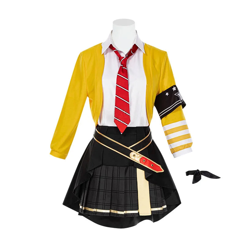 Project Sekai Colorful Stage Feat Tenma Saki Cute Girls Outfits Anime Cosplay Costumes Halloween Carnival Role-Playing Uniform