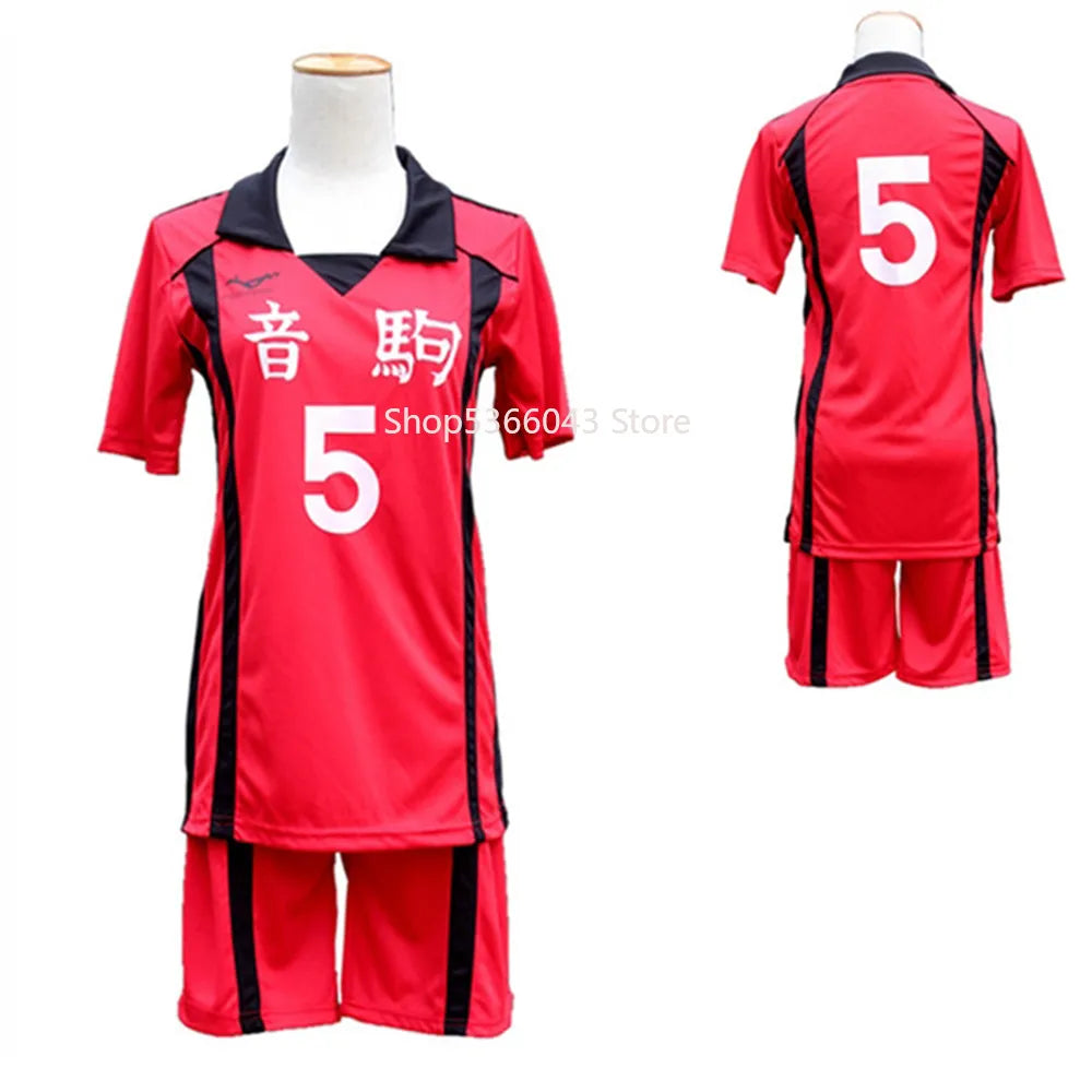 Haikyuu!! Haikyuu T-Shirt Shorts Hinata Shoyo Cosplay Costume Karasuno Sportswear High School Uniform Jersey Christmas Party