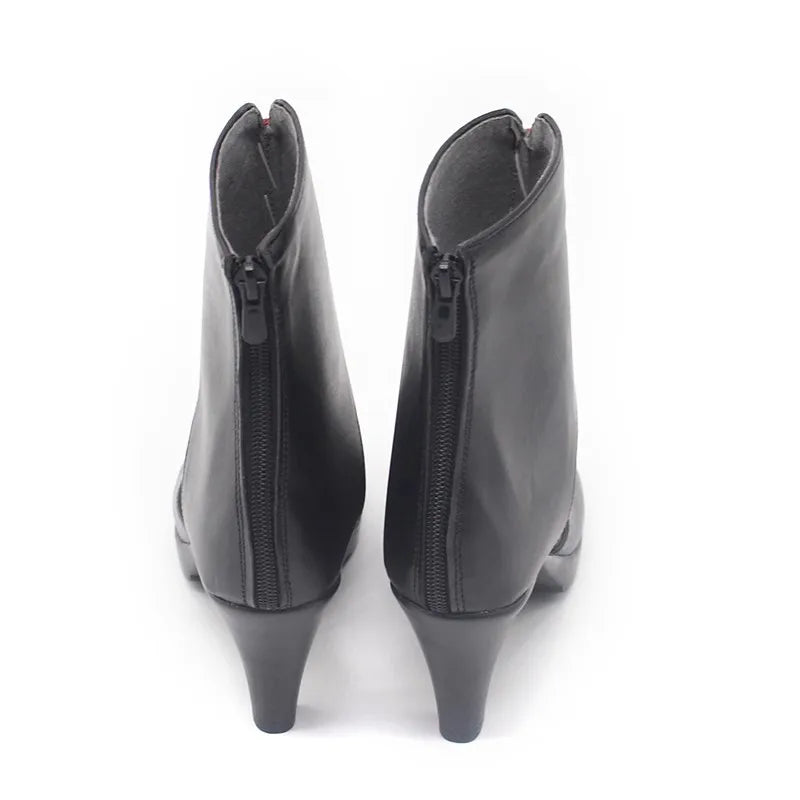 Identity Ⅴ Lelah  Cosplay Shoes Boot Lelah  Costume Halloween Shoes For Women Girls PU Leather High Heels