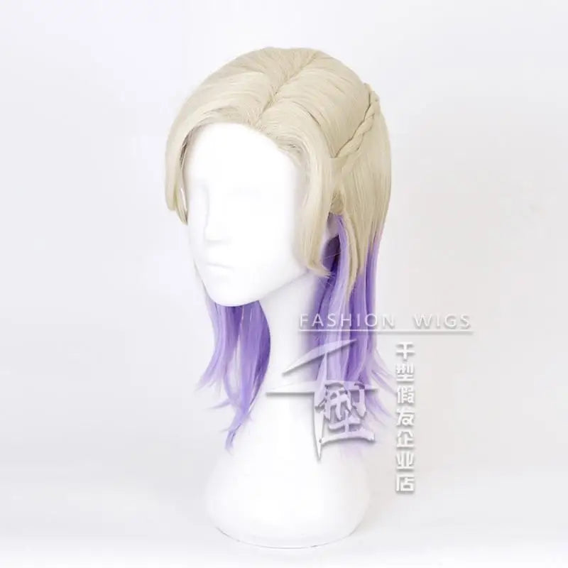 Game Twisted Wonderland Vil Schoenheit Cosplay Wig Short Hair Heat Resistant Synthetic Halloween Party Accessories Props