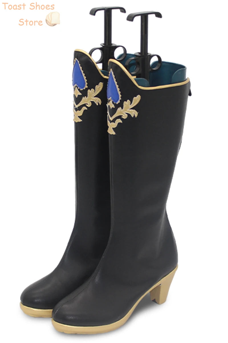 Deuce Cosplay Shoes Game Twisted Wonderland 2022 Holloween Party Shoes Carnival Boots Cosplay Props Costume Prop